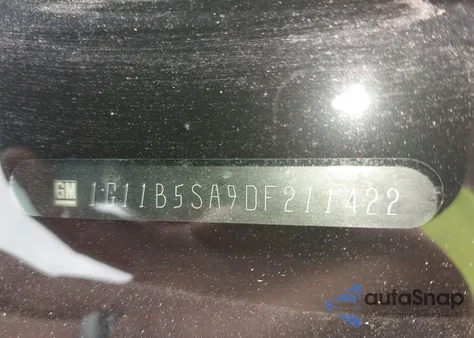 2013 Chevrolet Malibu 1Ls from USA, damaged, VIN 1G11B5SA9DF211422